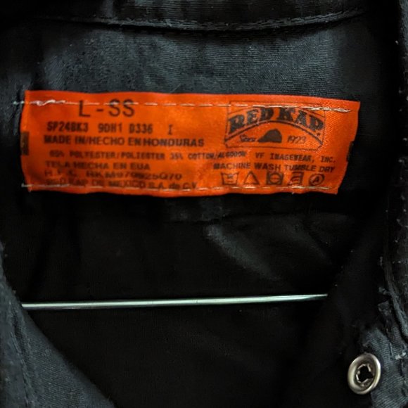 Classic Rivithead Black Work Button Down VNV Nation - Picture 2 of 4